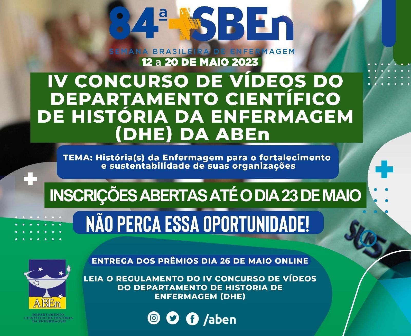 IV Concurso de Video do Departamento Científico