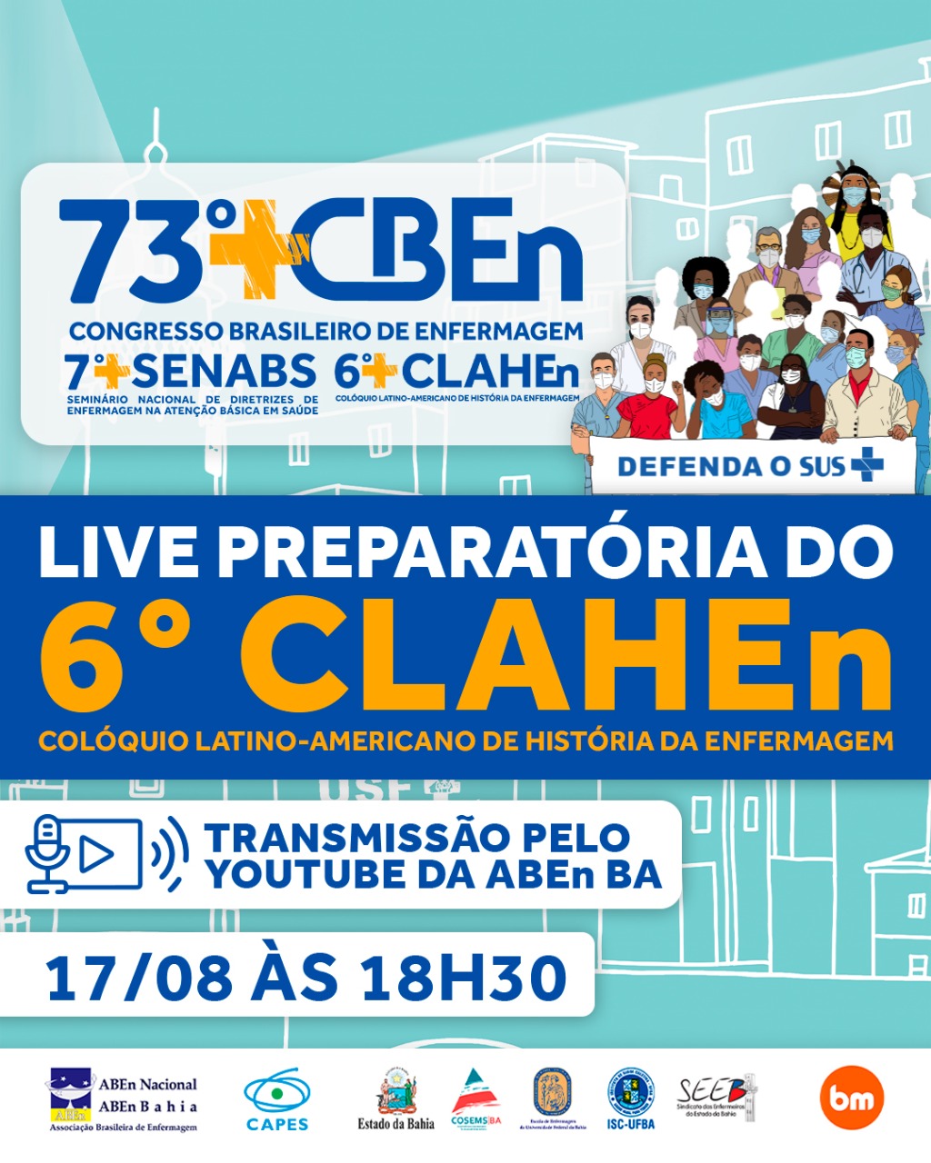 Live preparatória do 6º CLAHEn