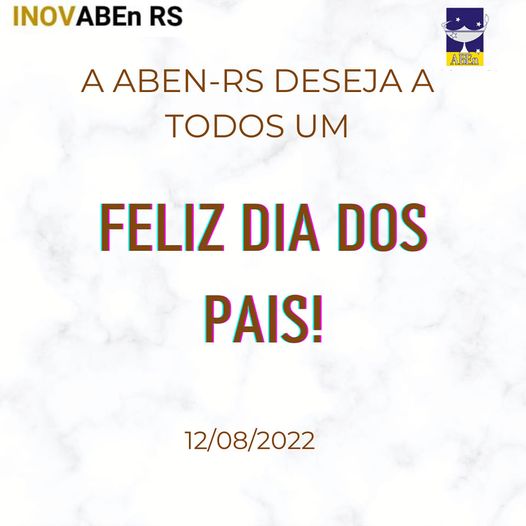 Feliz dia dos pais!