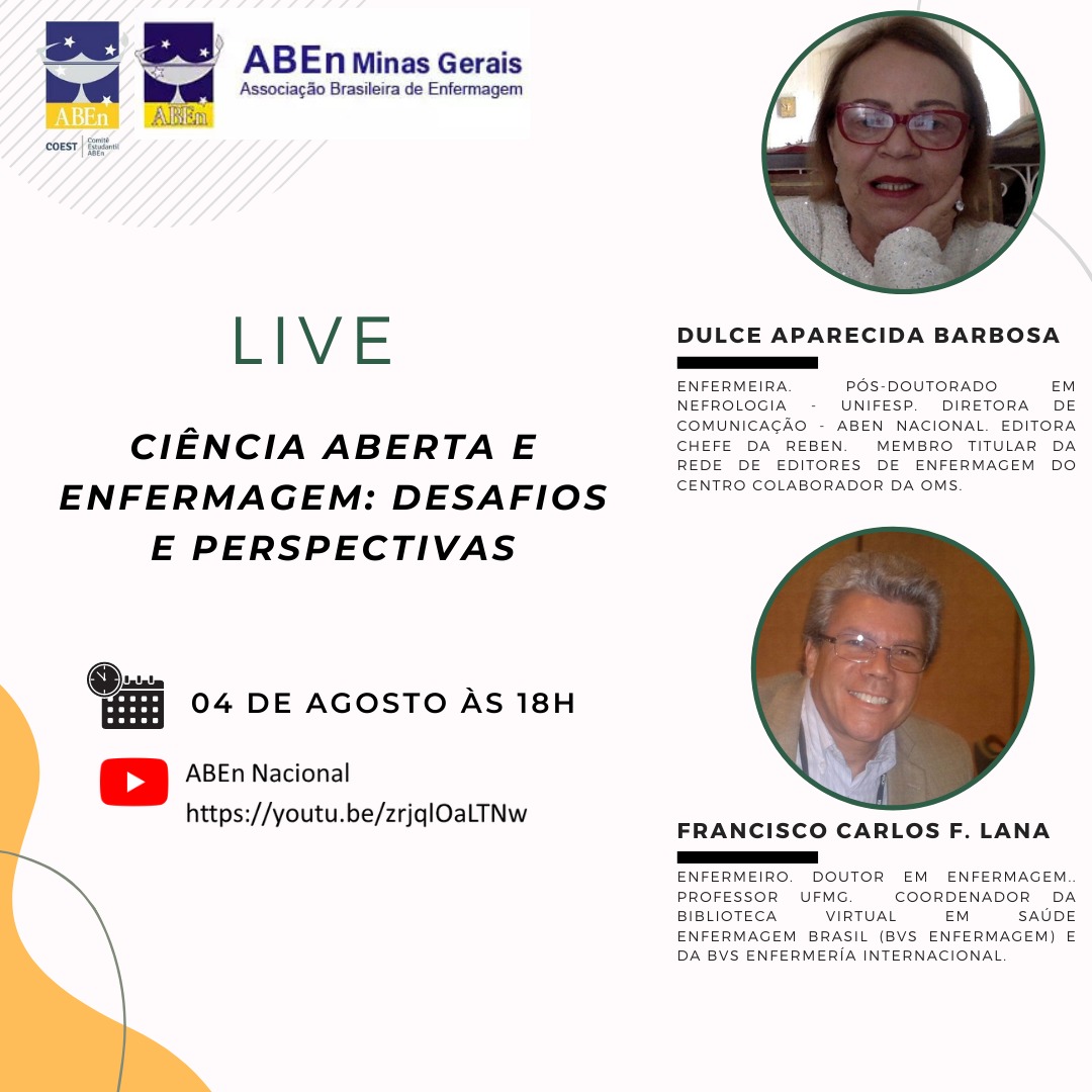 Live Ciência Aberta e Enfermagem: Desafios e Perspectivas 