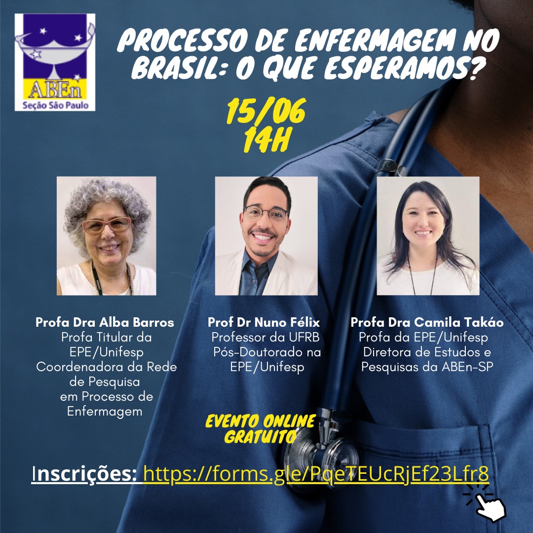 Processo de enfermagem no Brasil: O que esperamos