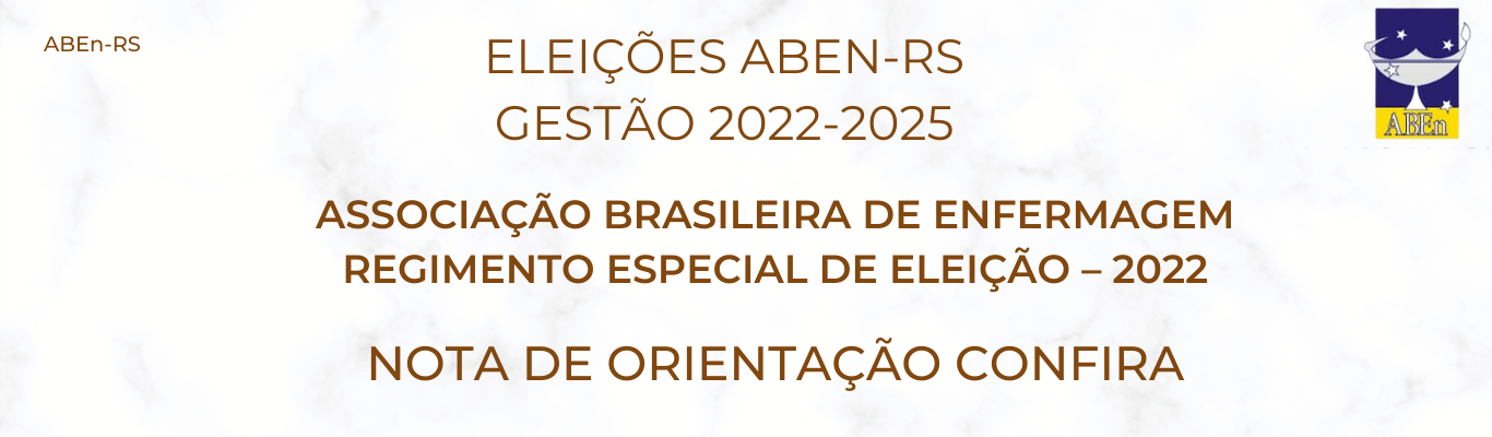 Nota de orientação sobre eleições 2022